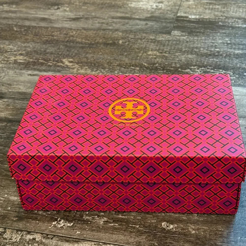 Tory Burch Carter Slip-On Shoes Womens 6.5 Sequin Leather‎ Casual Sneakers NIB